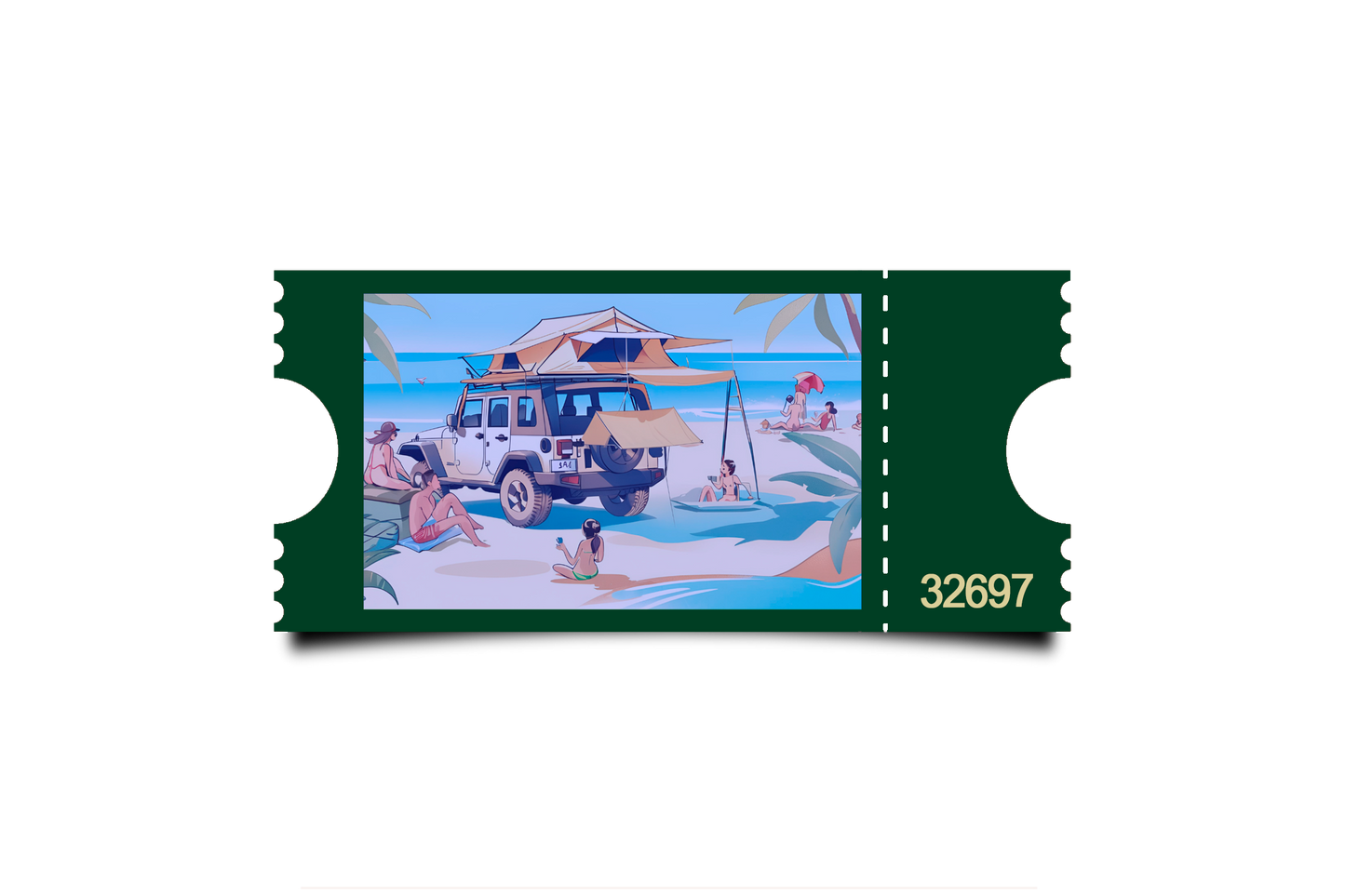 Boleto Ilustración N 32697