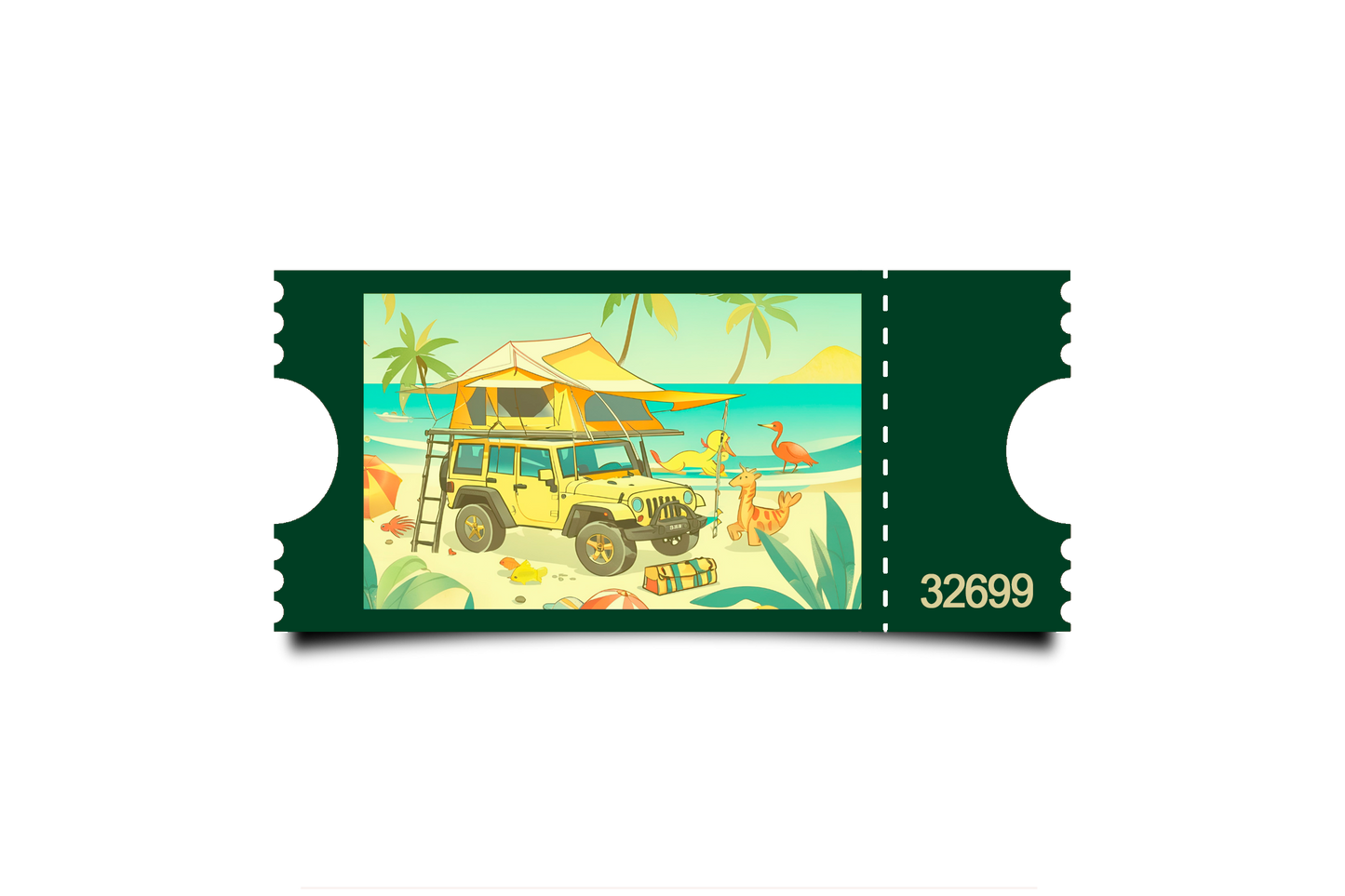 Boleto Ilustración N 32699
