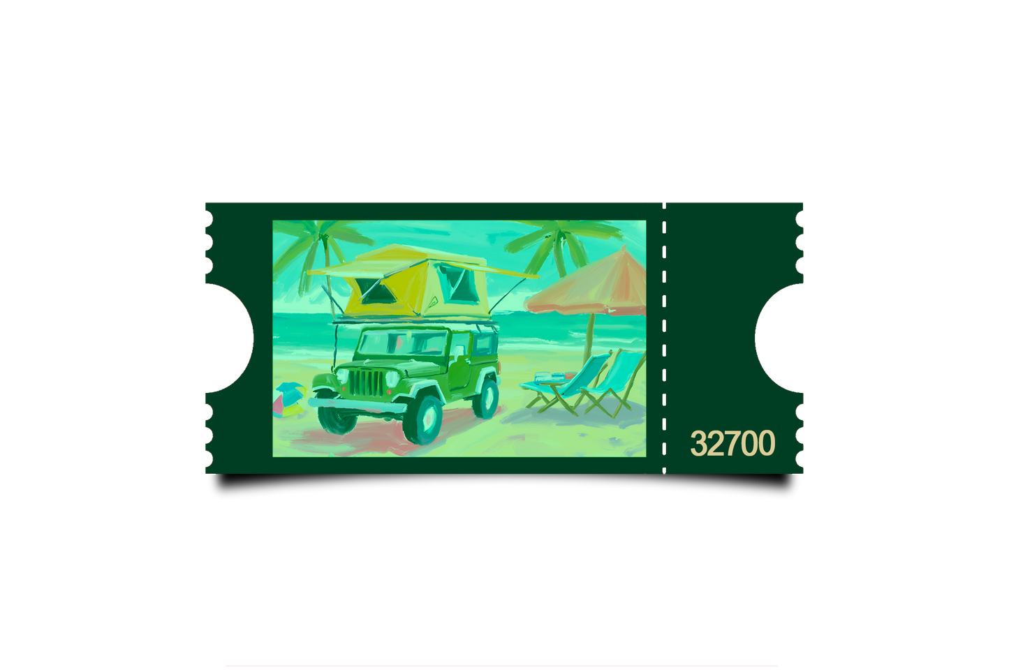 Boleto Ilustración N 32700