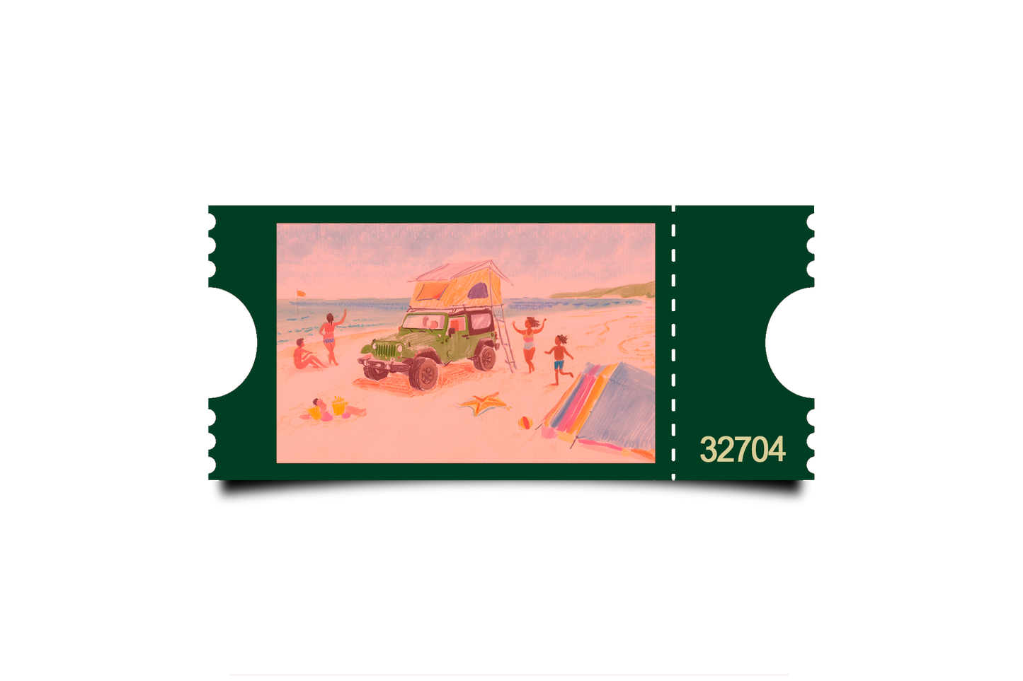 Boleto Ilustración N 32704