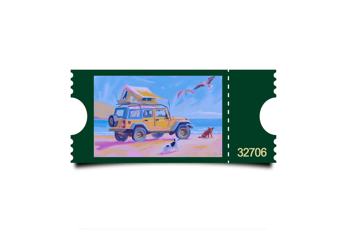 Boleto Ilustración N 32706