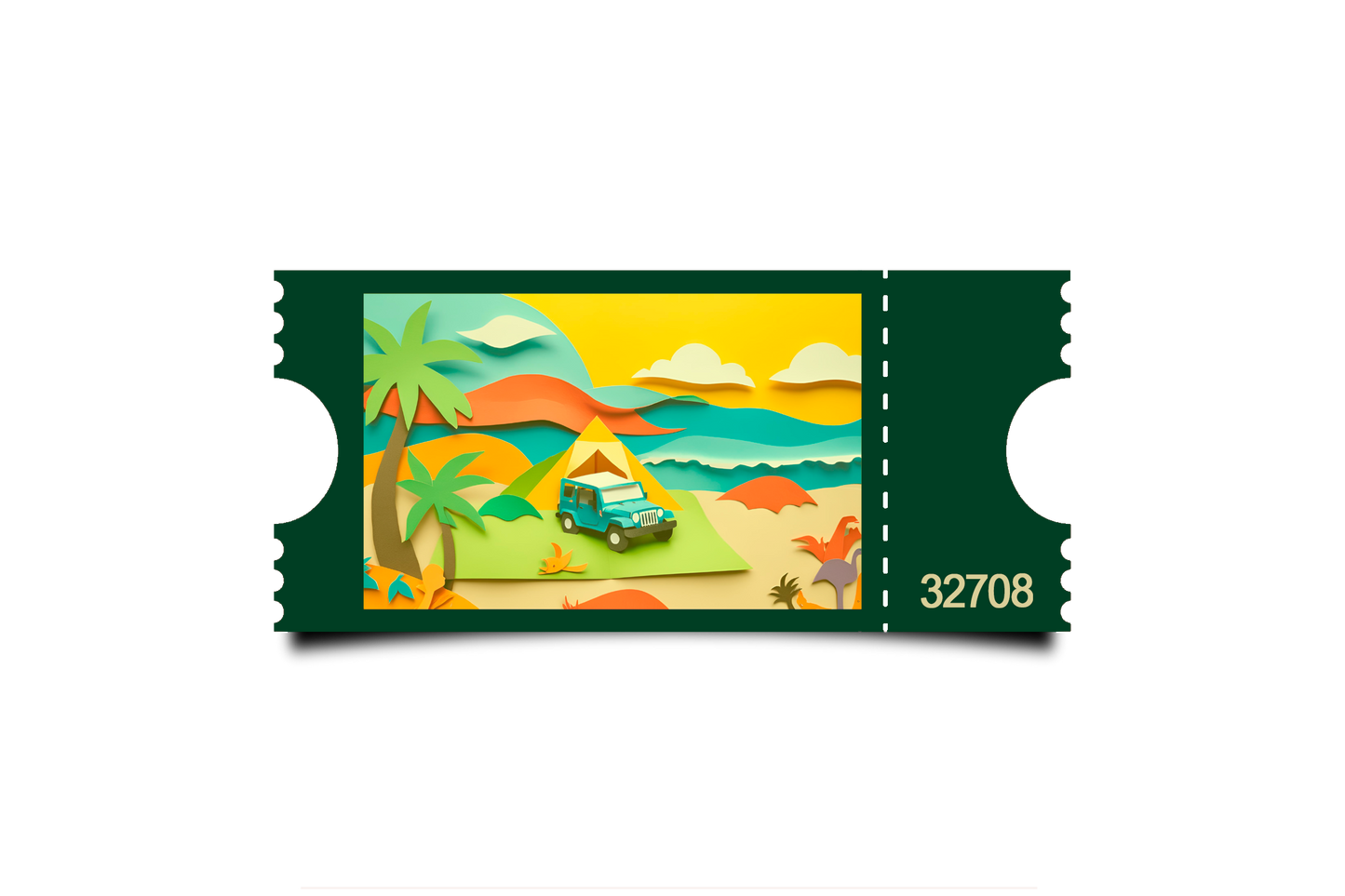 Boleto Ilustración N 32708
