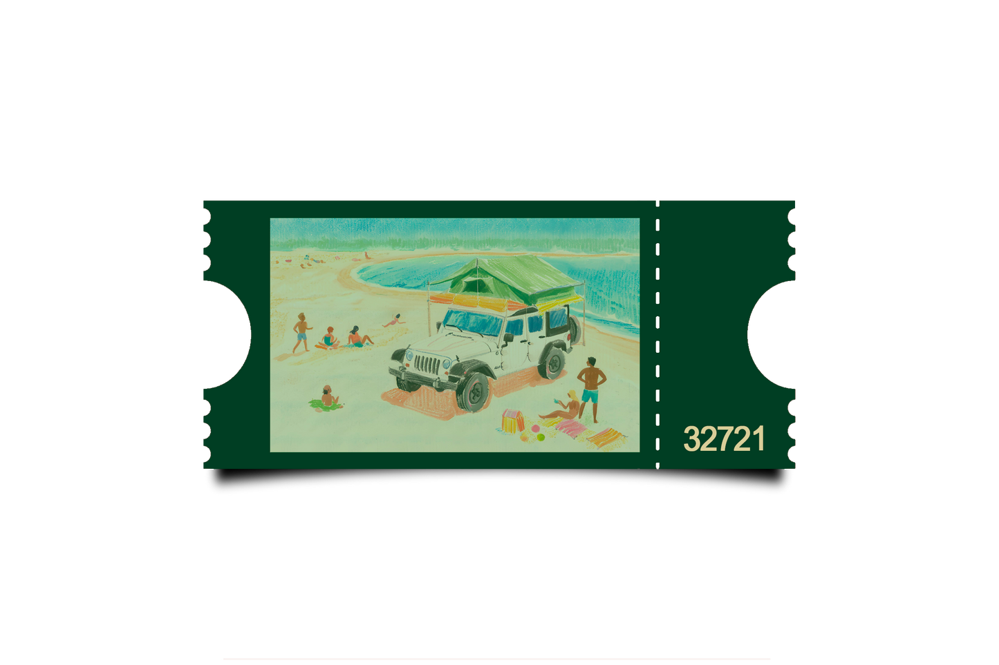 Boleto Ilustración N 32721