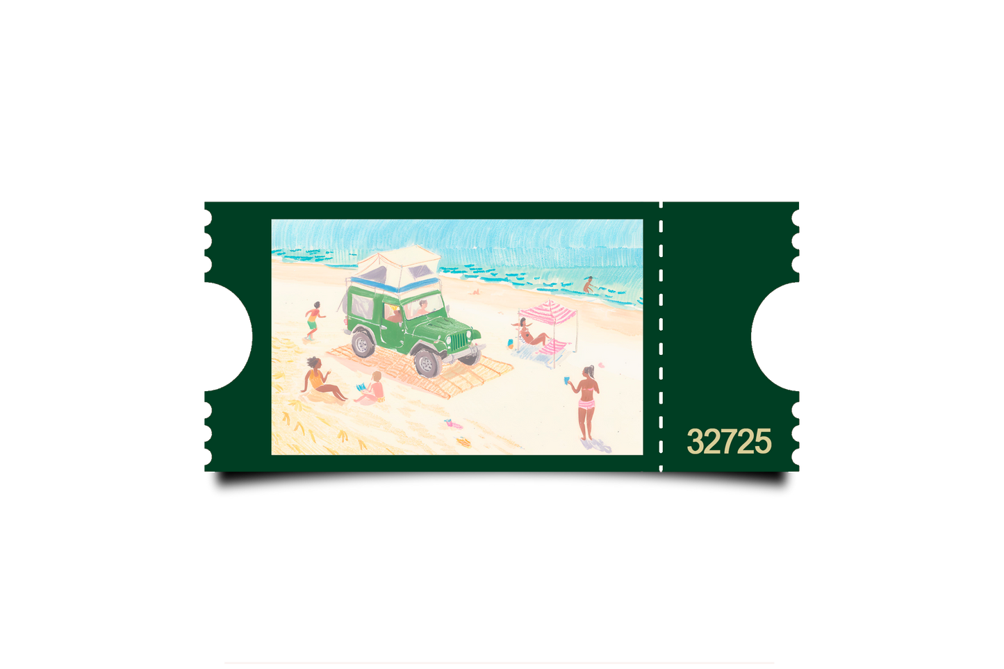 Boleto Ilustración N 32725