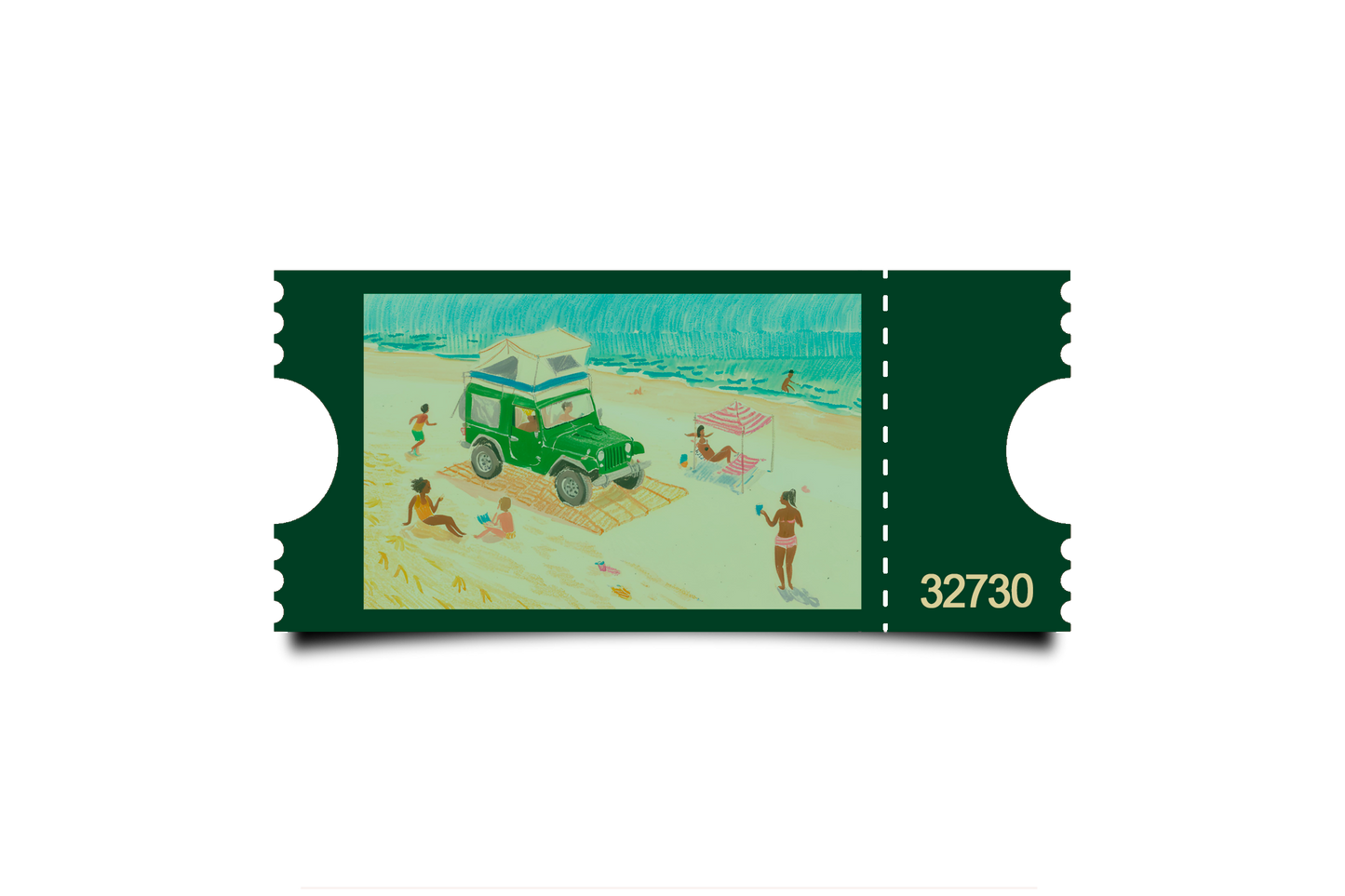 Boleto Ilustración N 32730