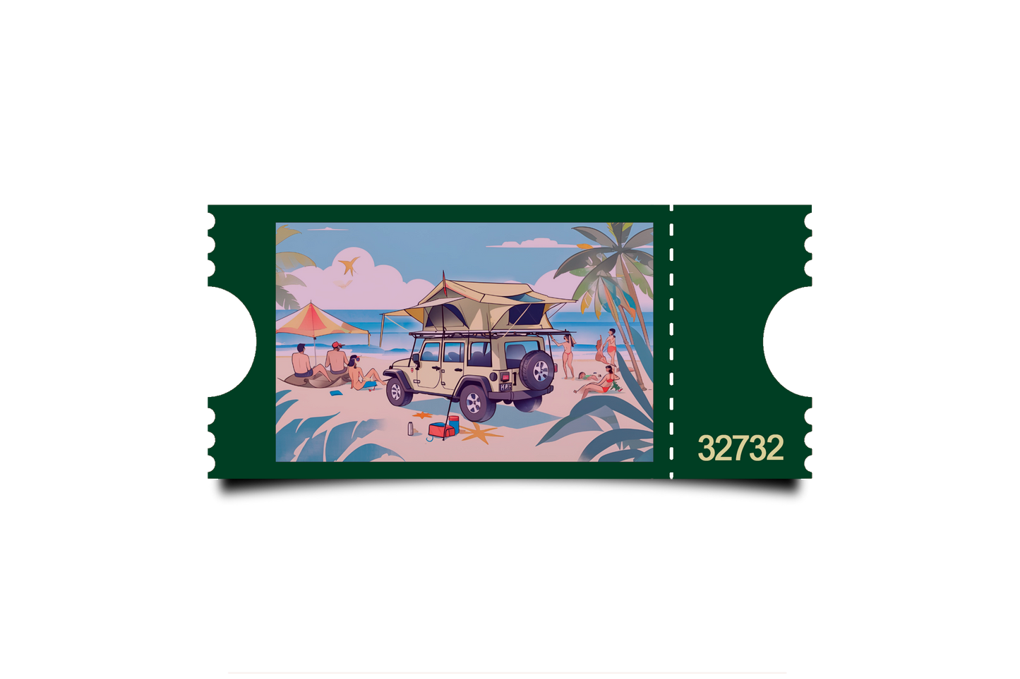 Boleto Ilustración N 32732