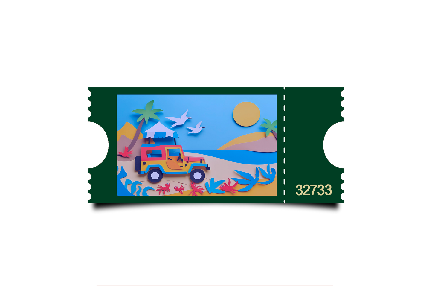 Boleto Ilustración N 32733