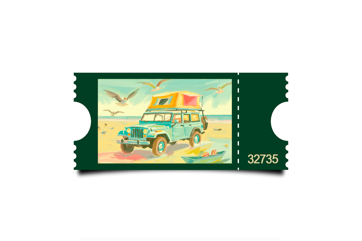 Boleto Ilustración N 32735