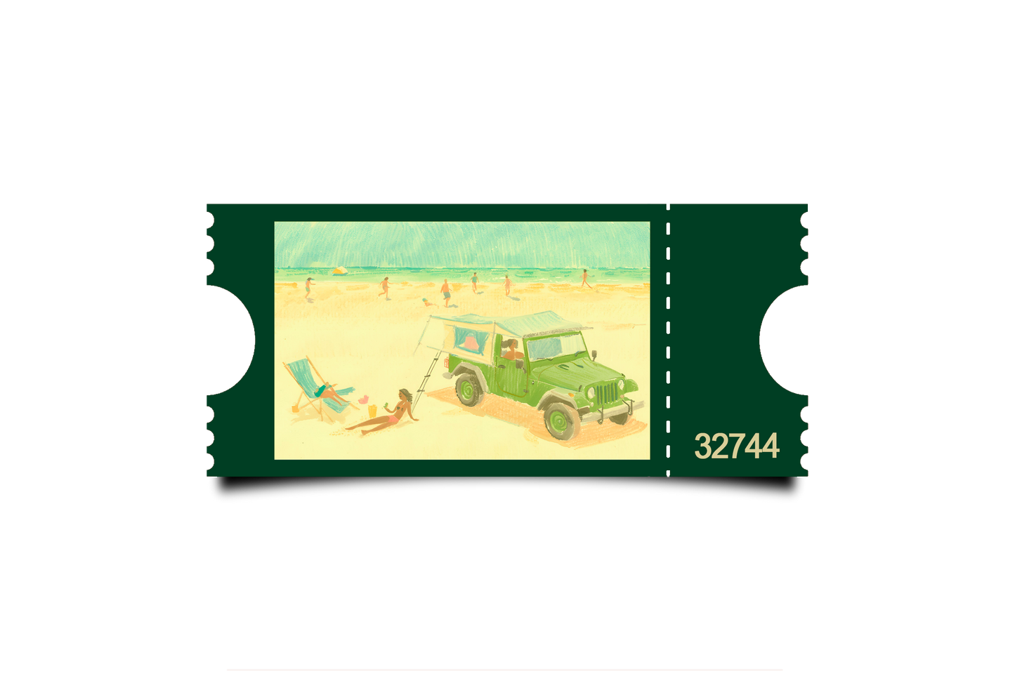 Boleto Ilustración N 32744