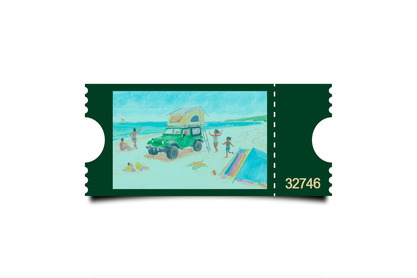 Boleto Ilustración N 32746