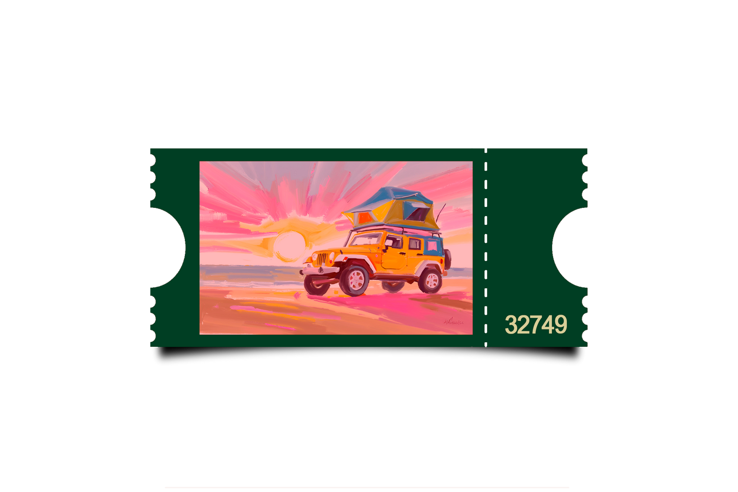 Boleto Ilustración N 32749