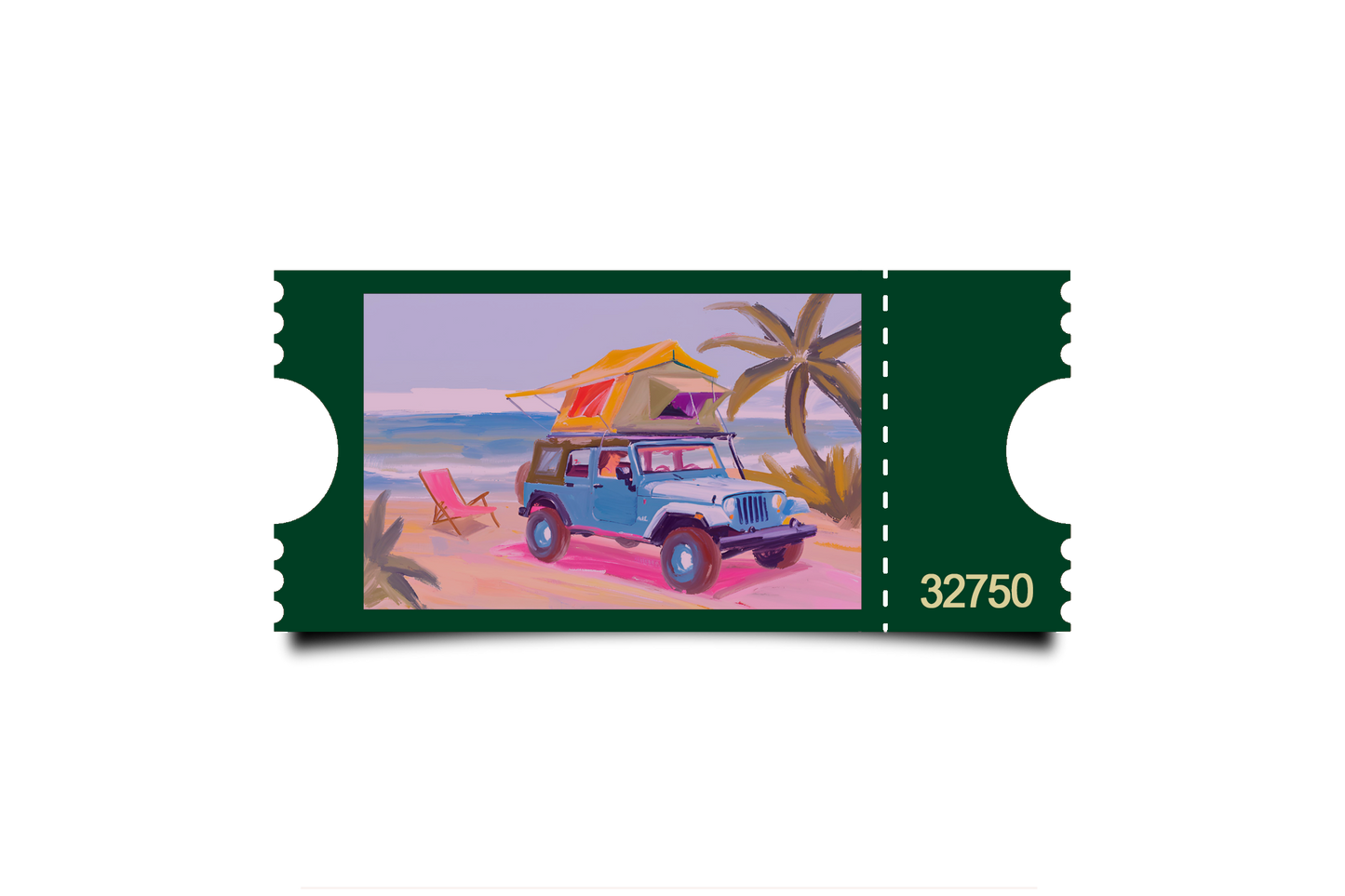 Boleto Ilustración N 32750