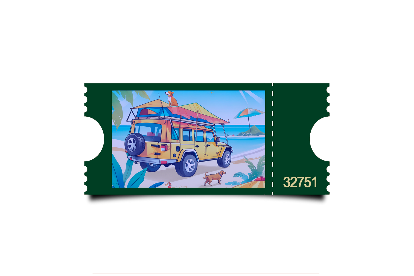 Boleto Ilustración N 32751