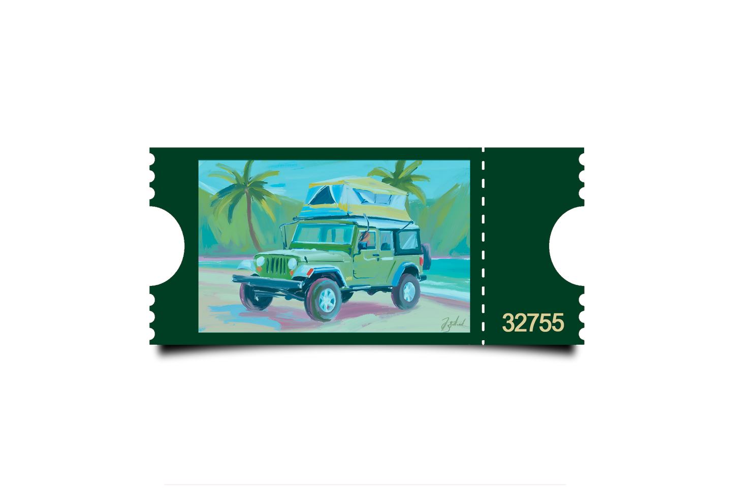 Boleto Ilustración N 32755
