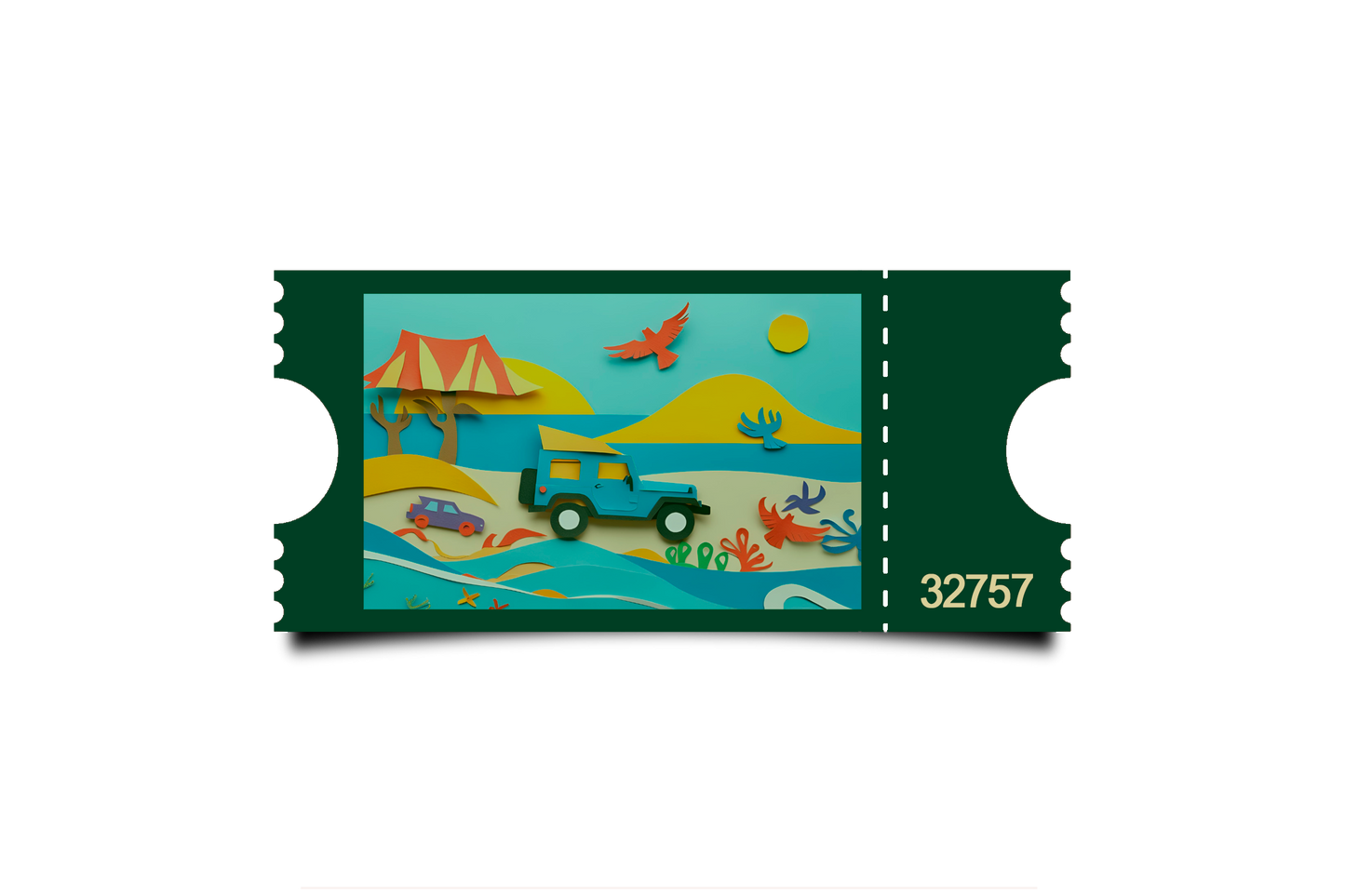 Boleto Ilustración N 32757
