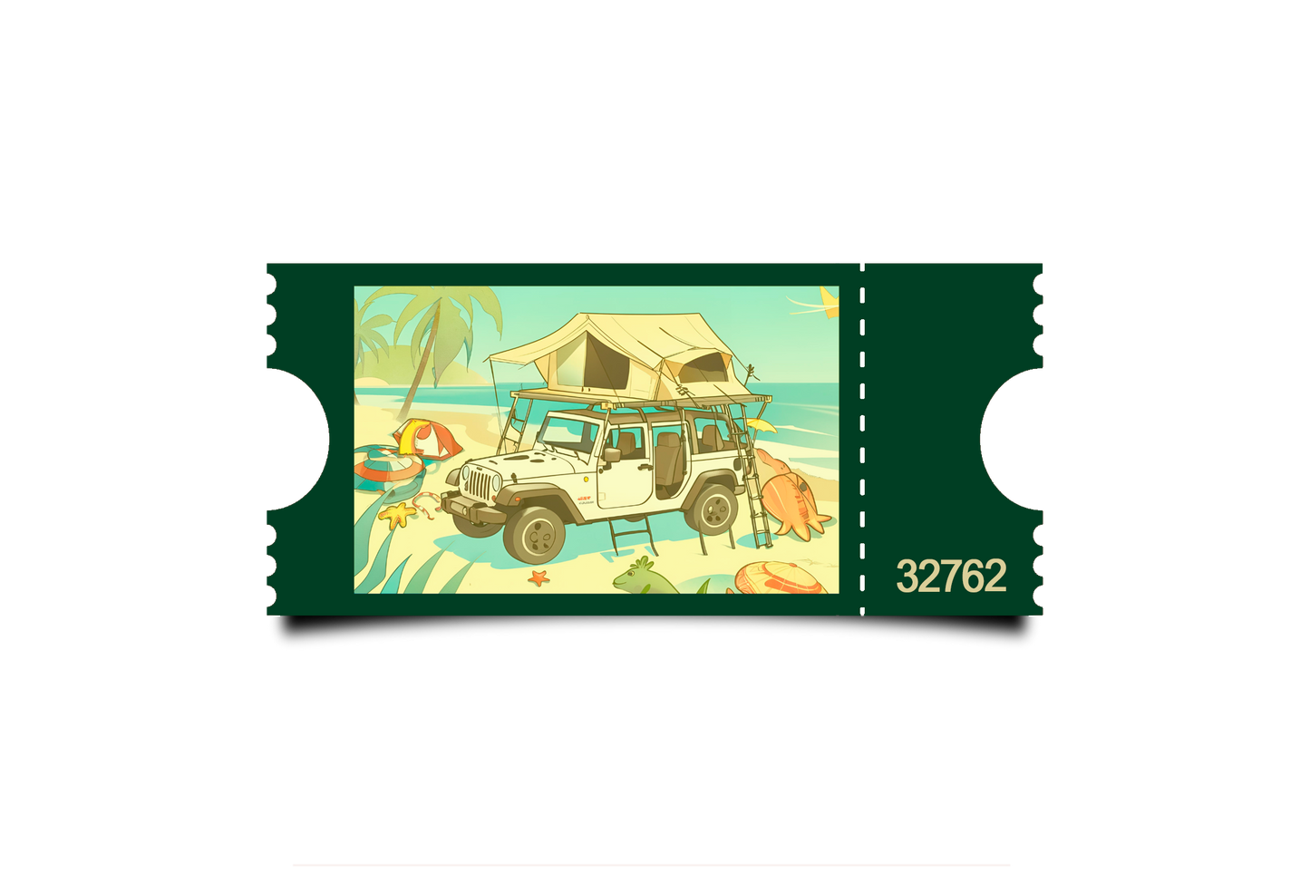Boleto Ilustración N 32762
