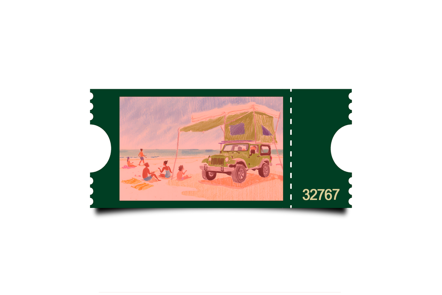 Boleto Ilustración N 32767