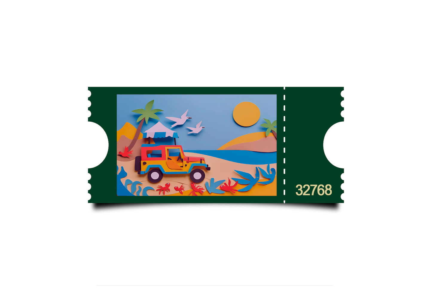 Boleto Ilustración N 32768