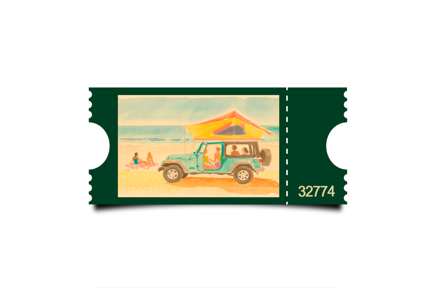 Boleto Ilustración N 32774