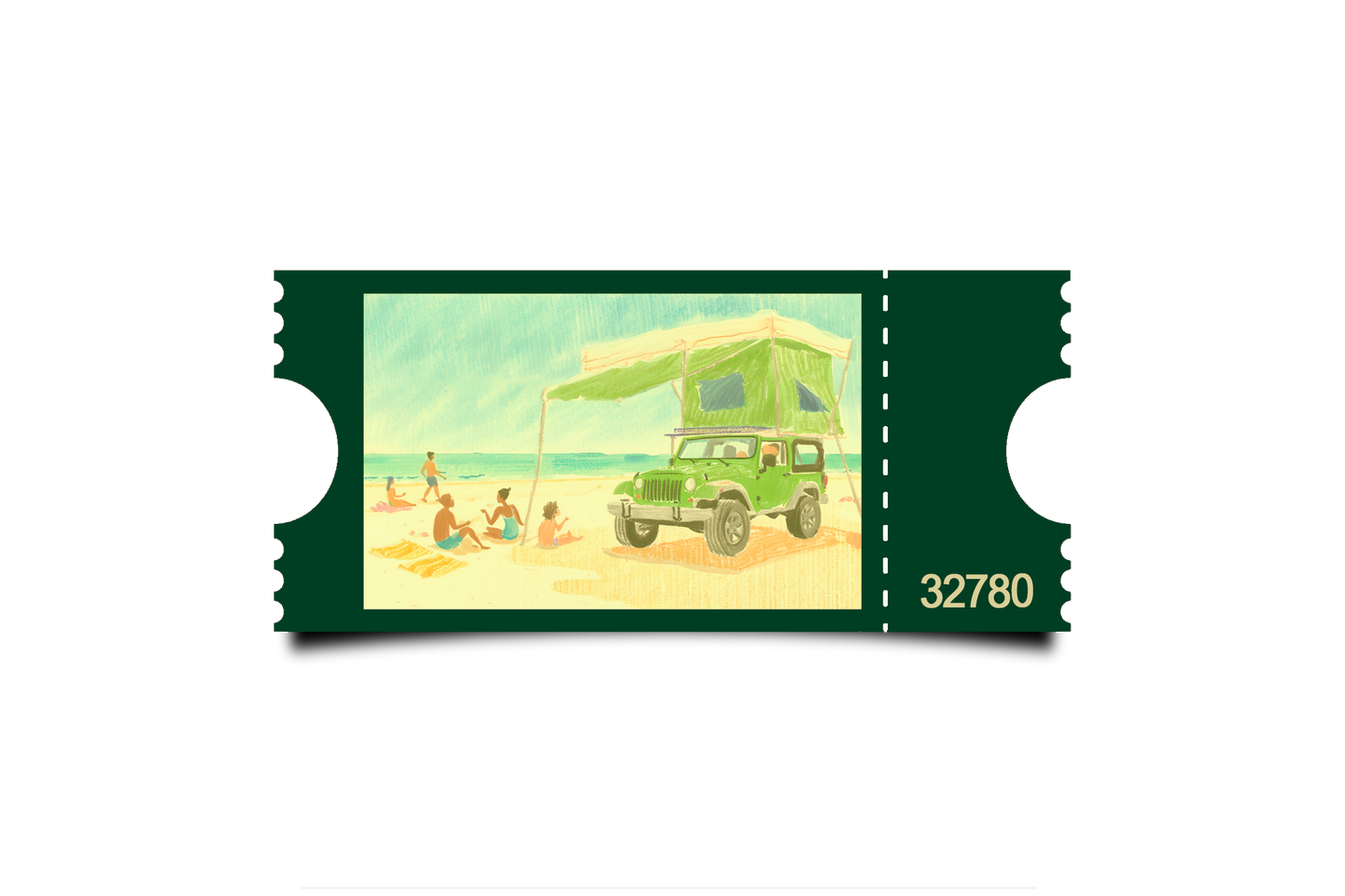 Boleto Ilustración N 32780