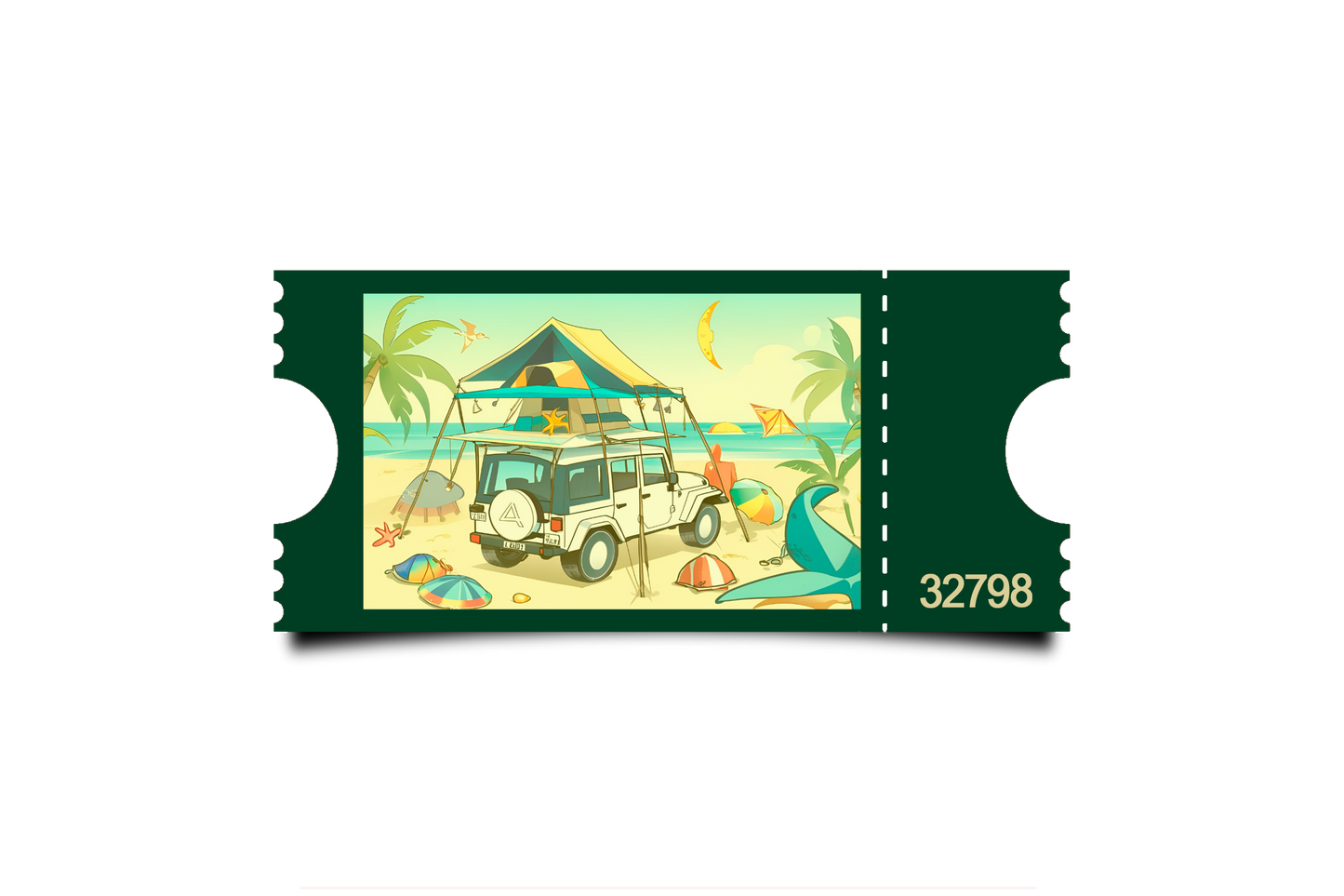 Boleto Ilustración N 32798