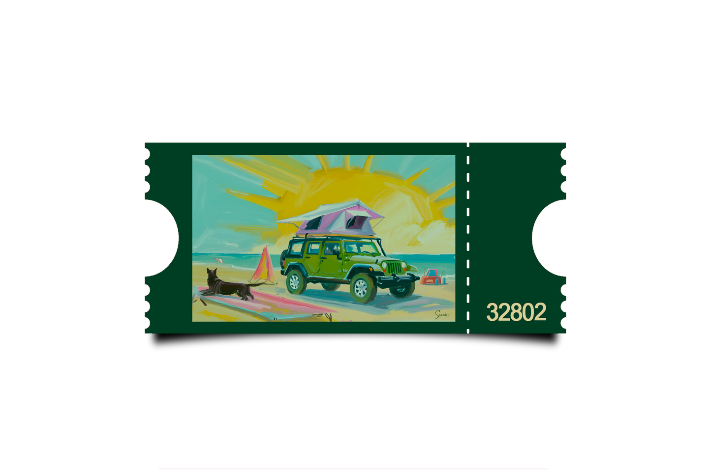 Boleto Ilustración N 32802