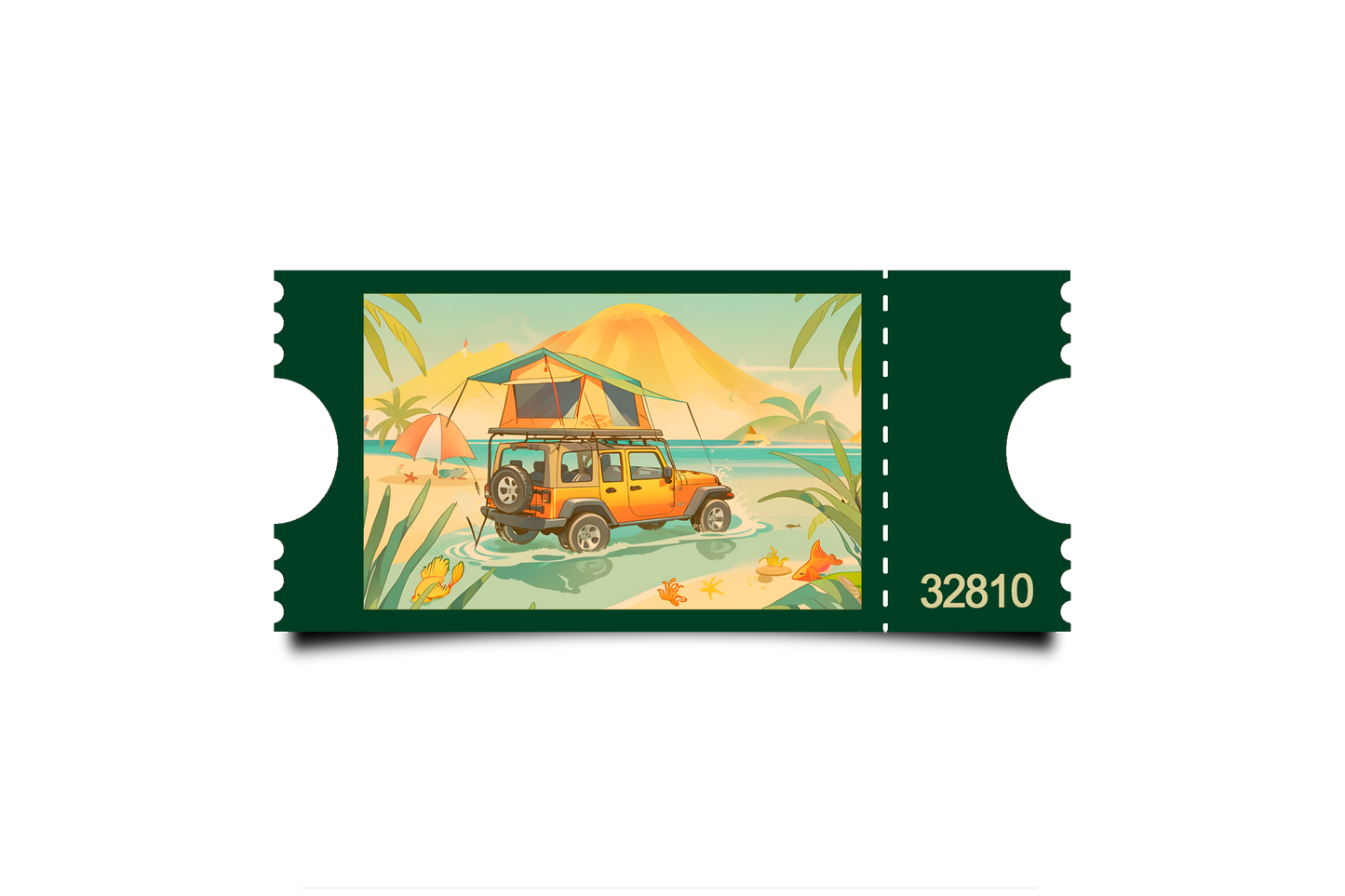 Boleto Ilustración N 32810