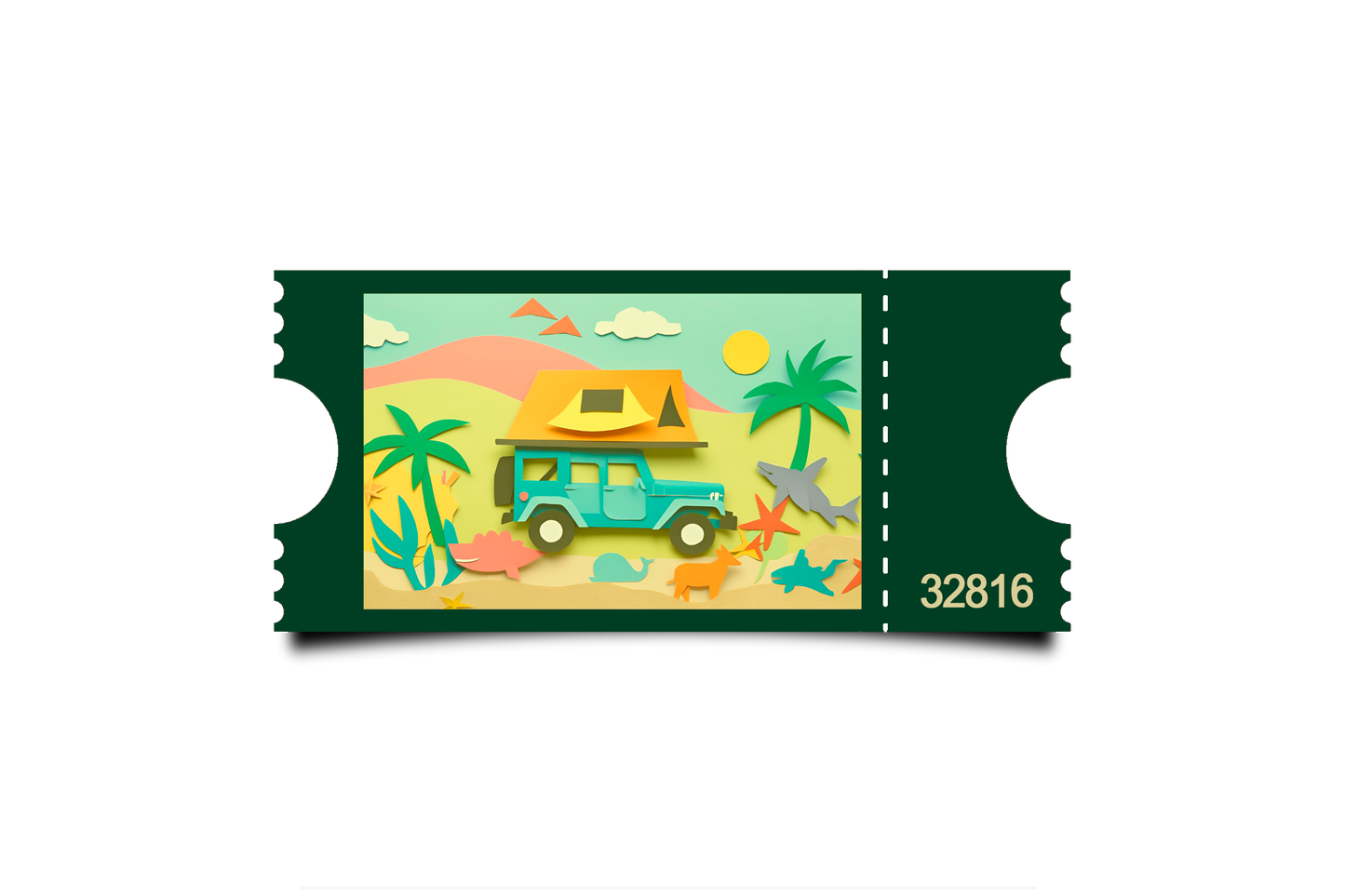 Boleto Ilustración N 32816
