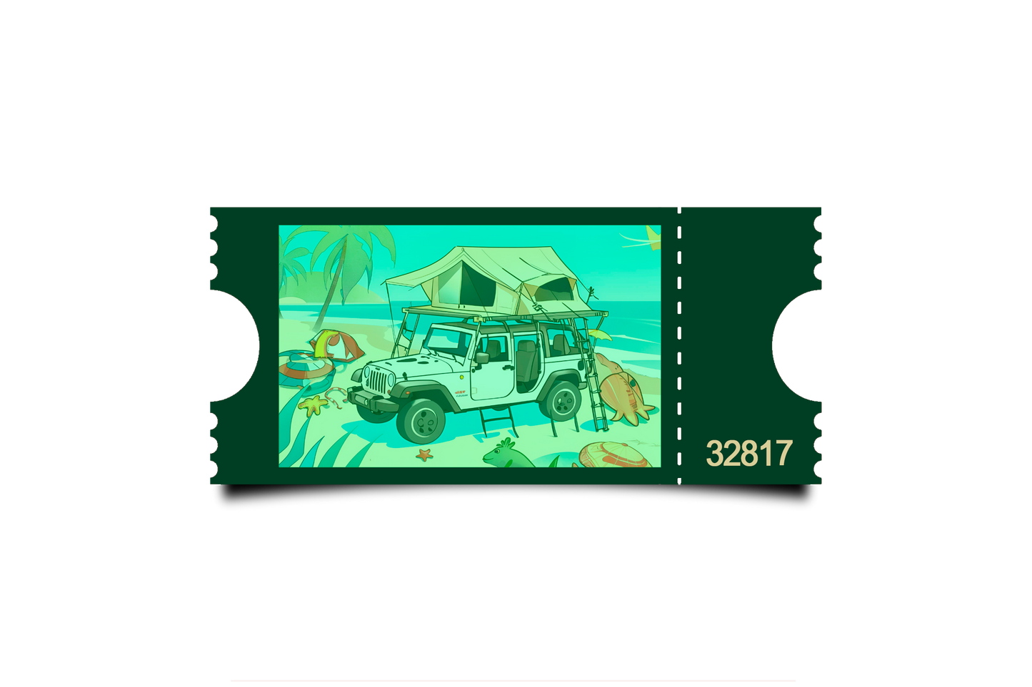 Boleto Ilustración N 32817