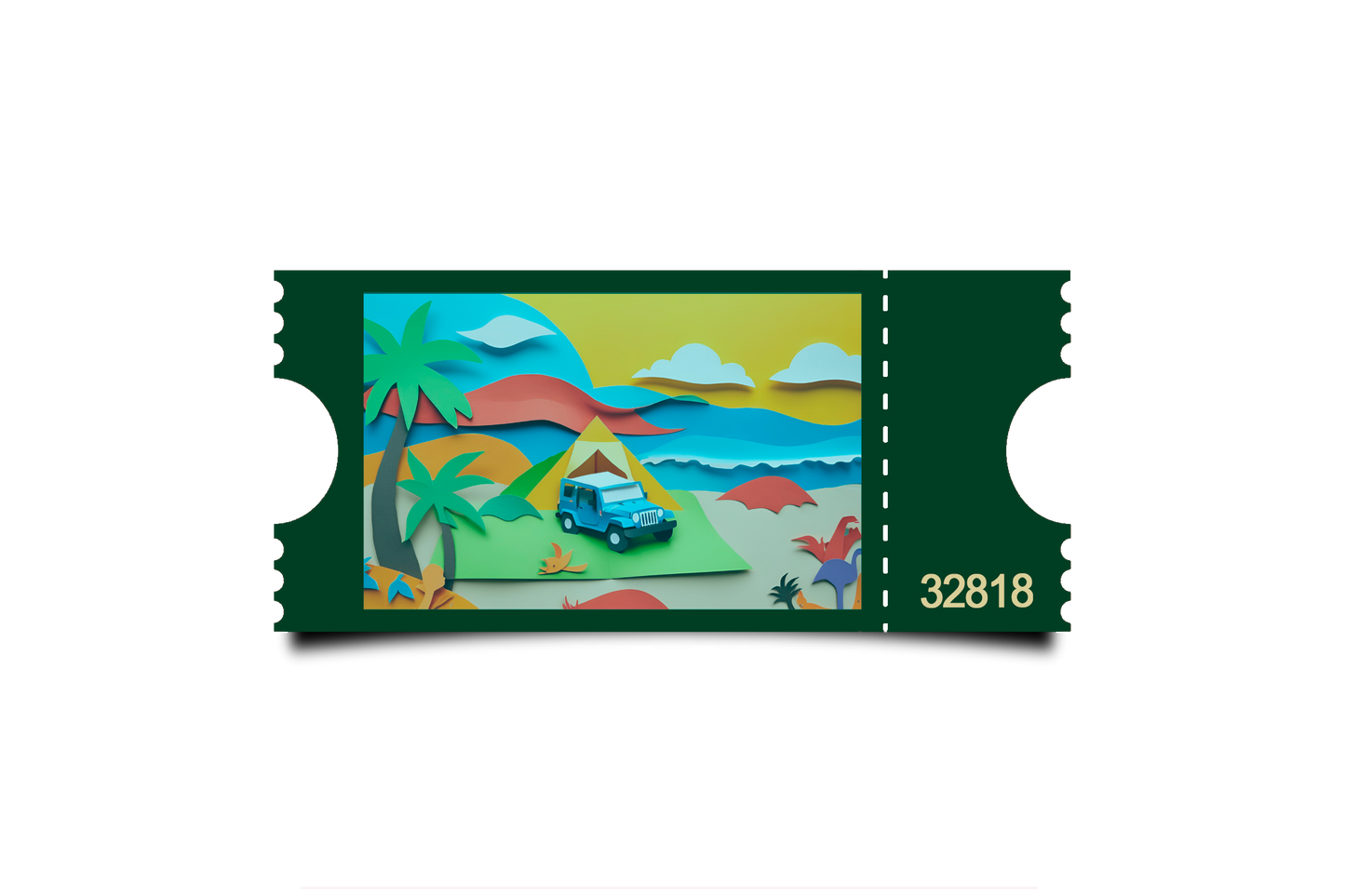 Boleto Ilustración N 32818