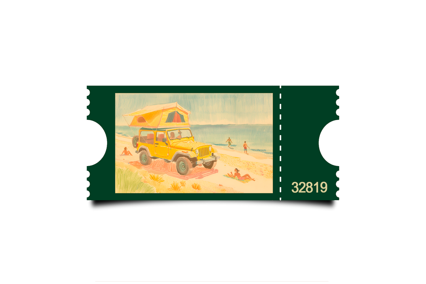 Boleto Ilustración N 32819