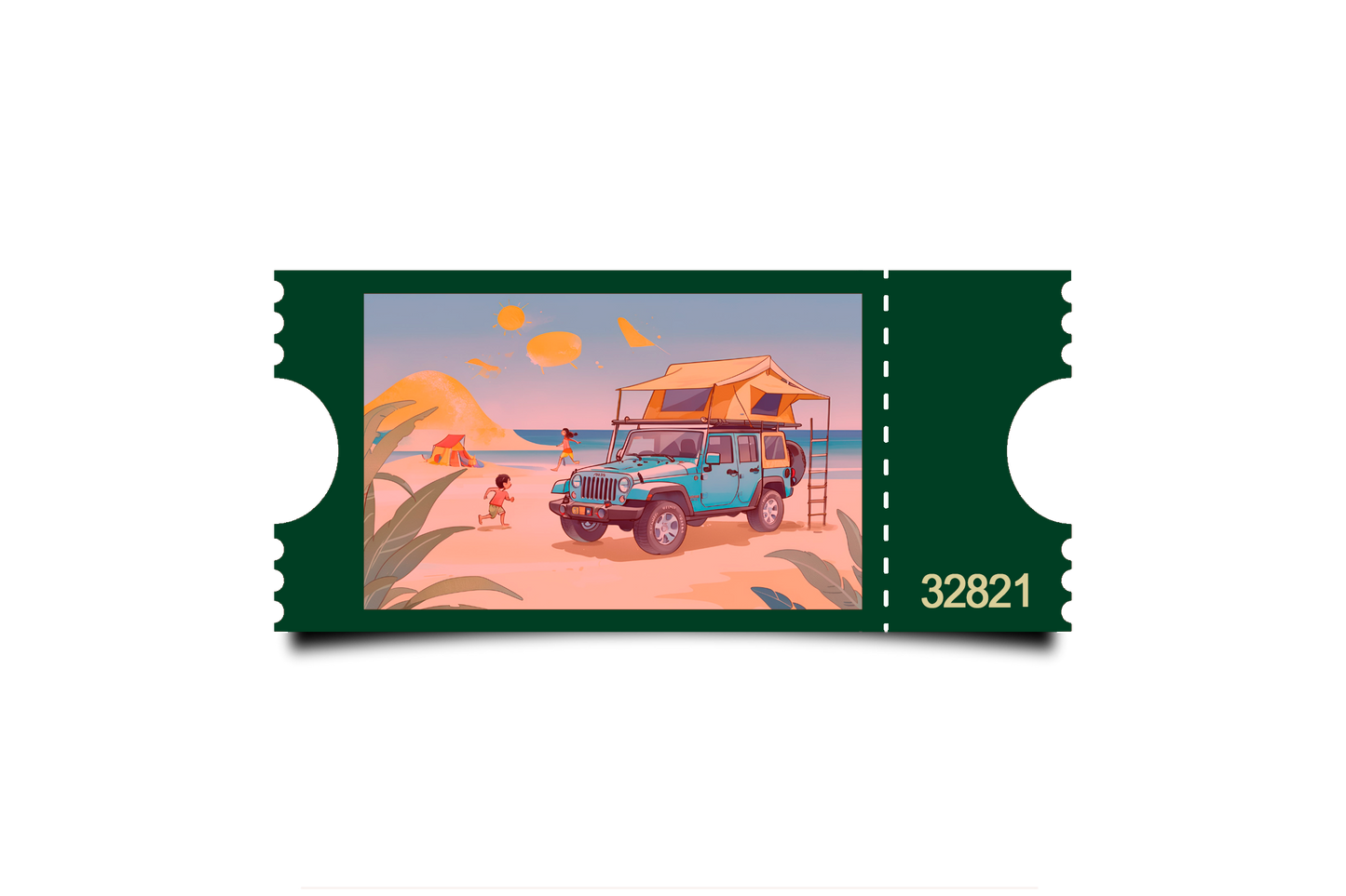 Boleto Ilustración N 32821
