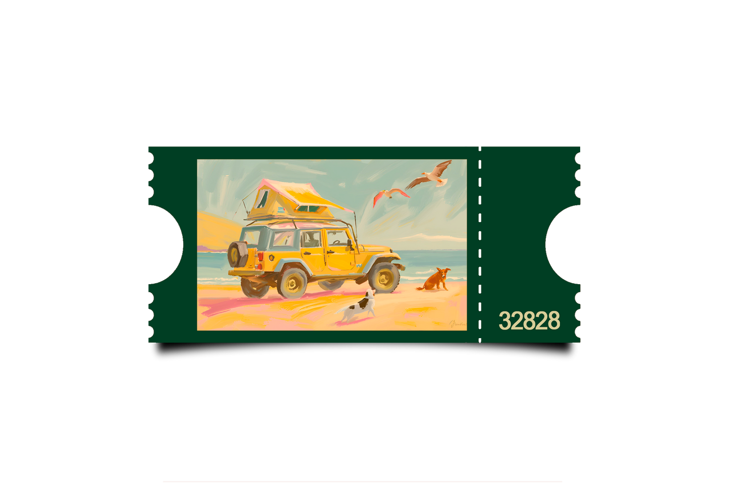 Boleto Ilustración N 32828