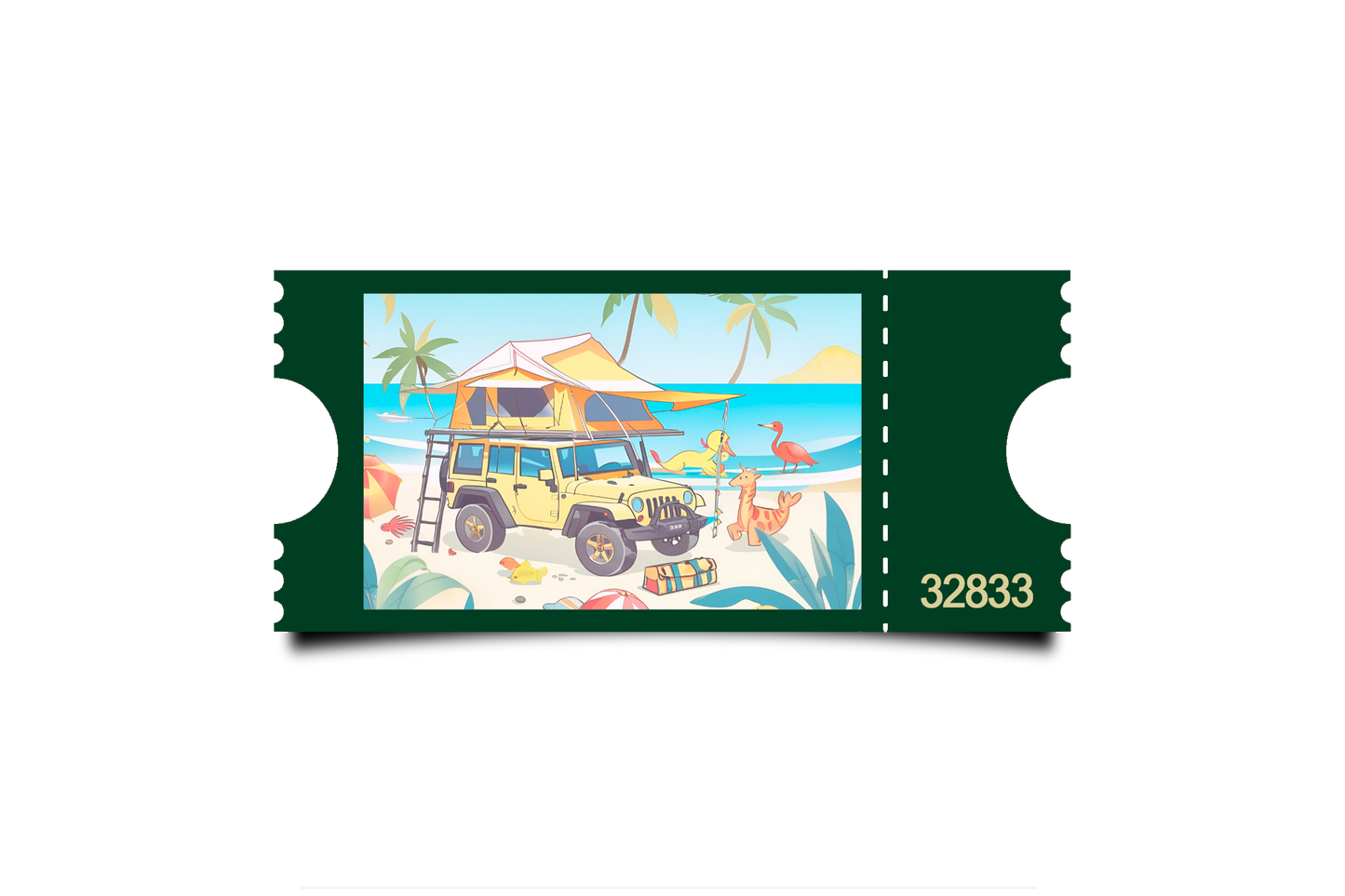 Boleto Ilustración N 32833