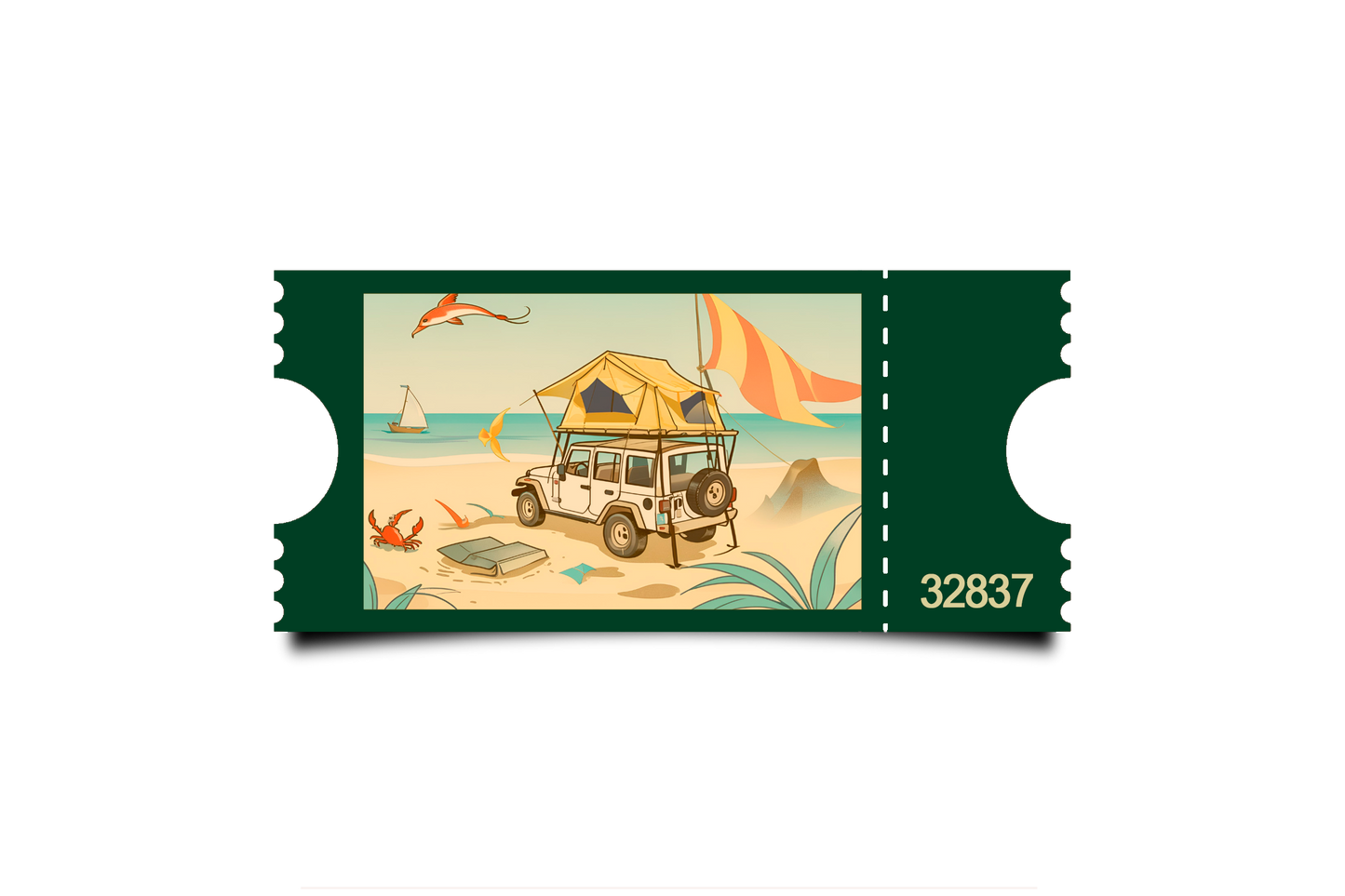 Boleto Ilustración N 32837