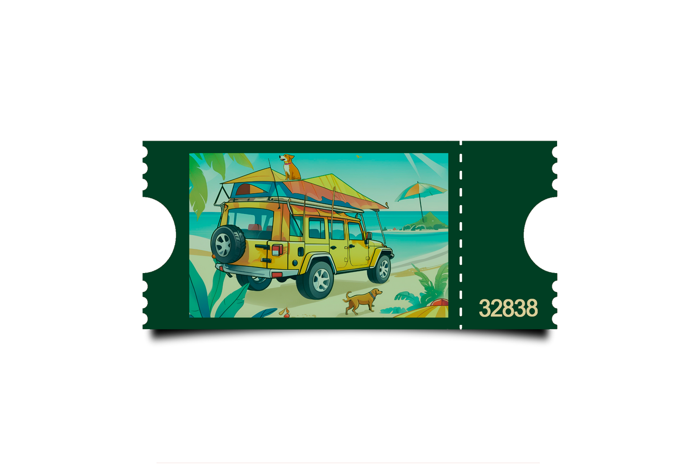 Boleto Ilustración N 32838