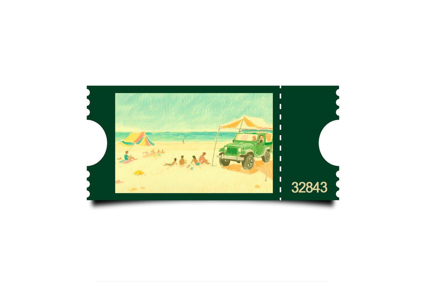 Boleto Ilustración N 32843