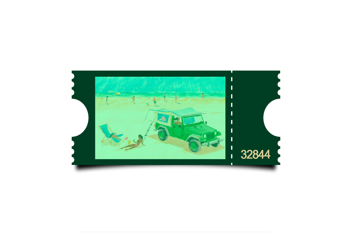 Boleto Ilustración N 32844