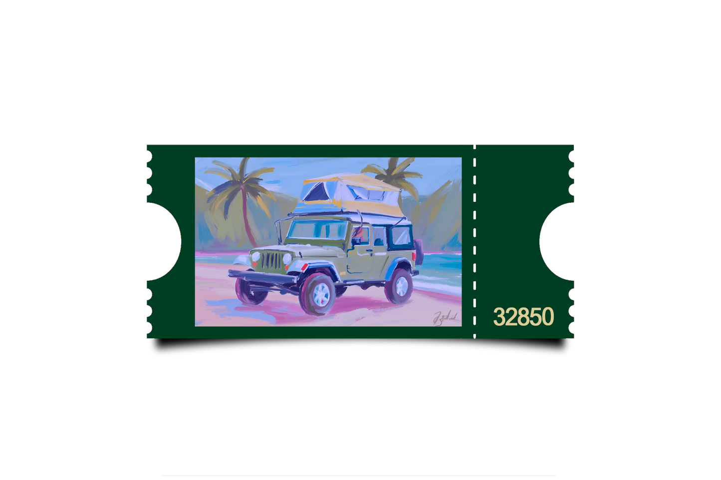 Boleto Ilustración N 32850