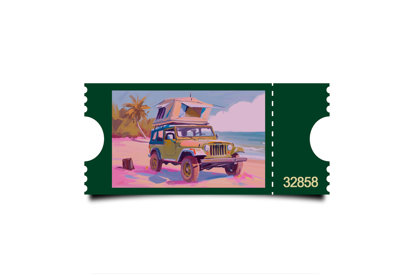 Boleto Ilustración N 32858
