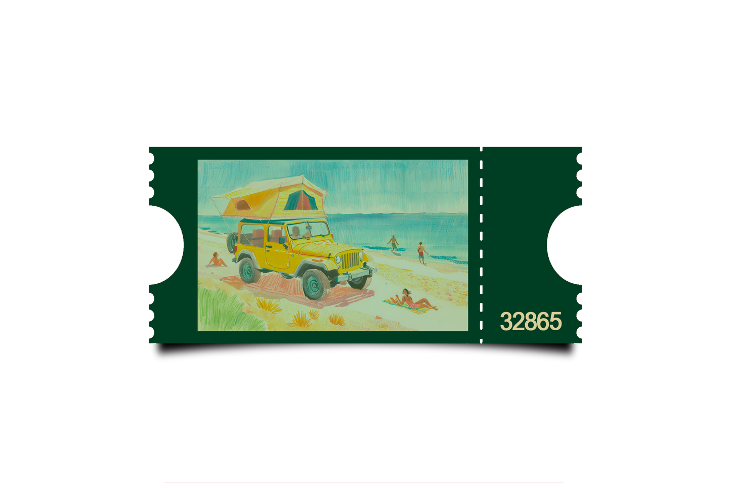 Boleto Ilustración N 32865