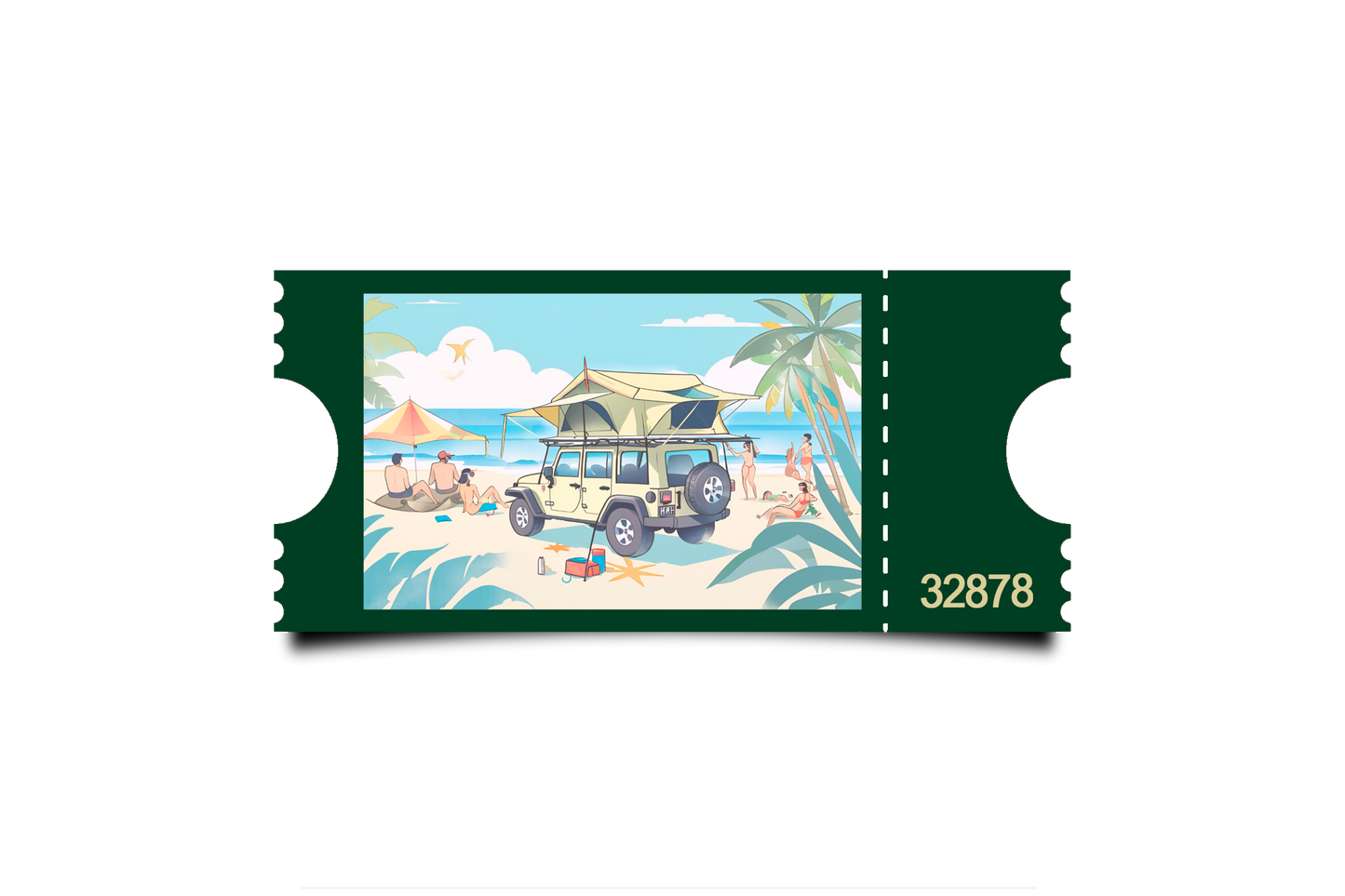 Boleto Ilustración N 32878