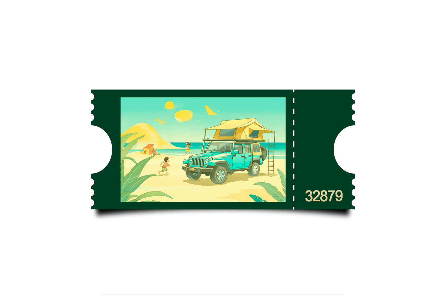 Boleto Ilustración N 32879