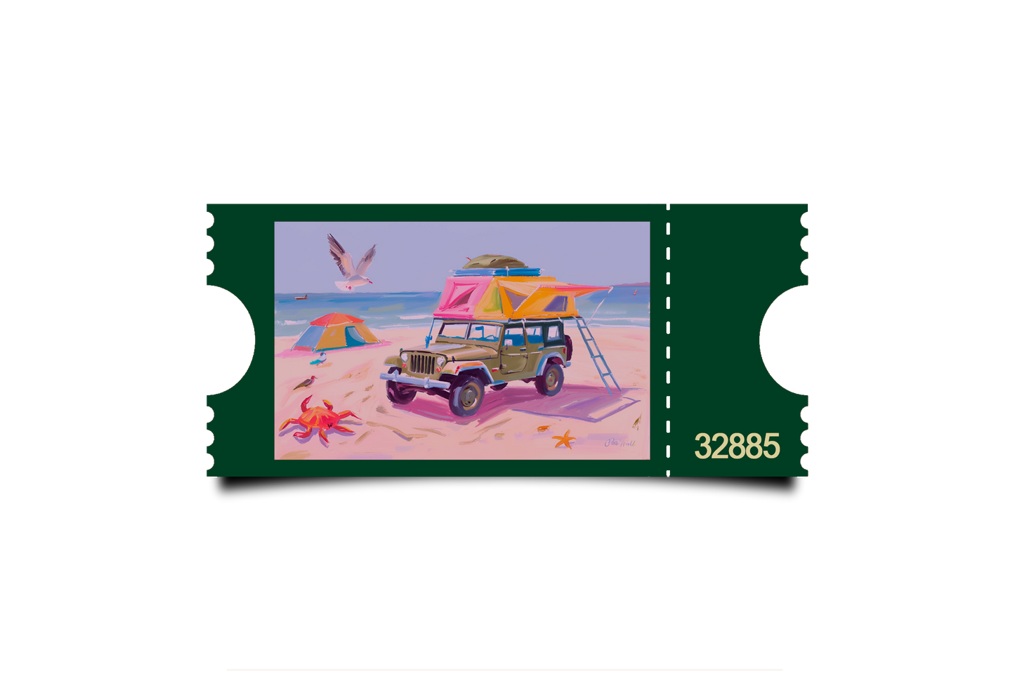 Boleto Ilustración N 32885