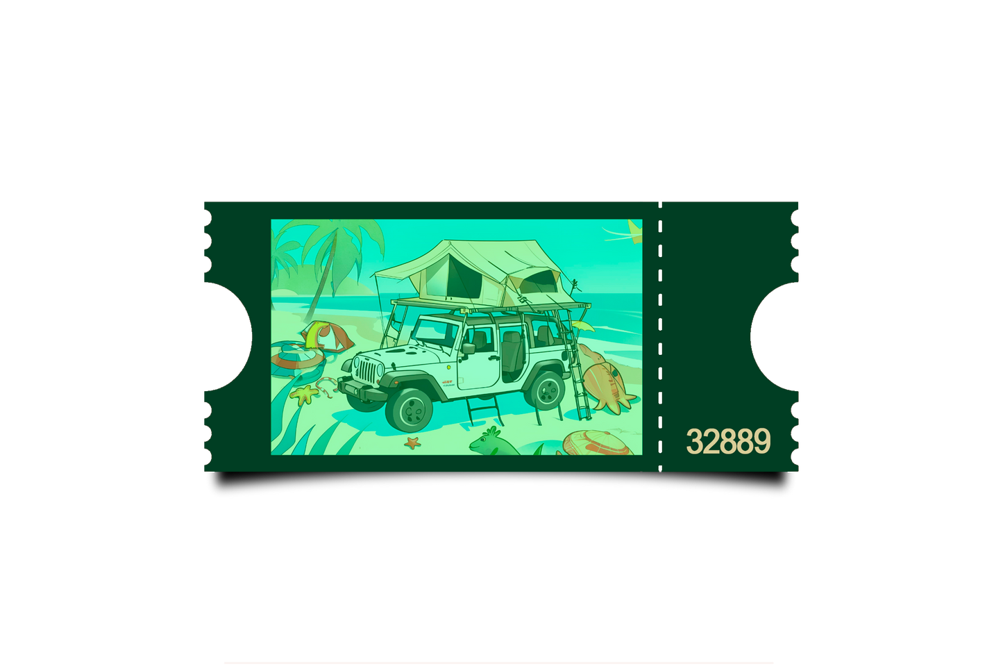 Boleto Ilustración N 32889