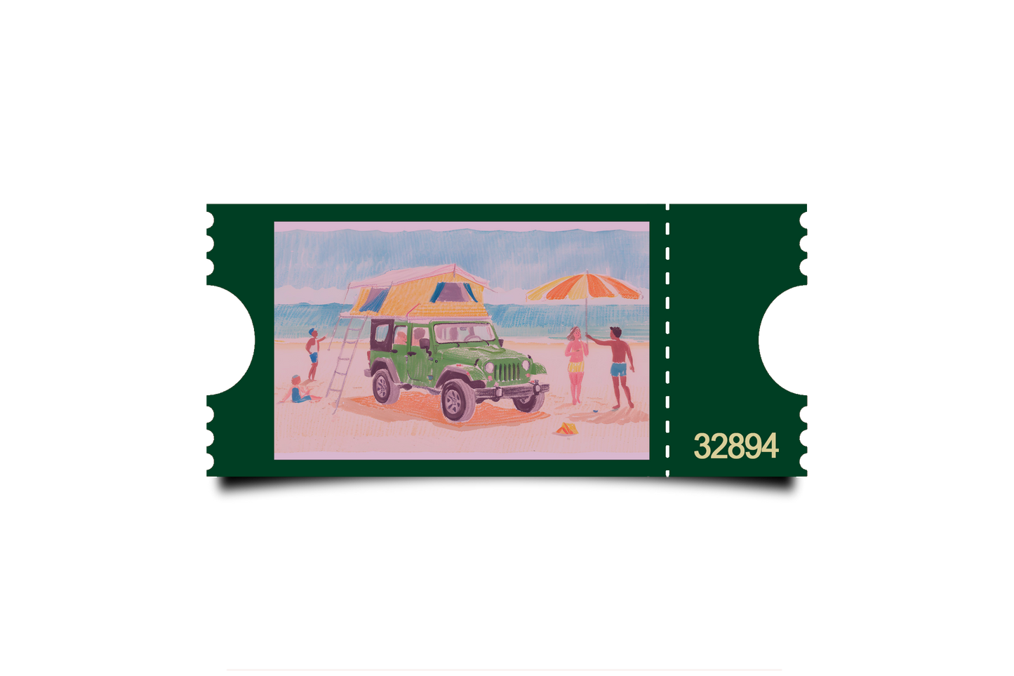 Boleto Ilustración N 32894