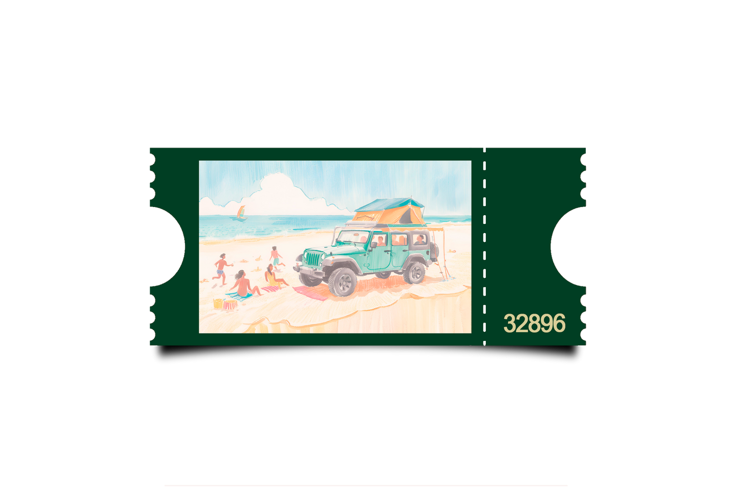 Boleto Ilustración N 32896