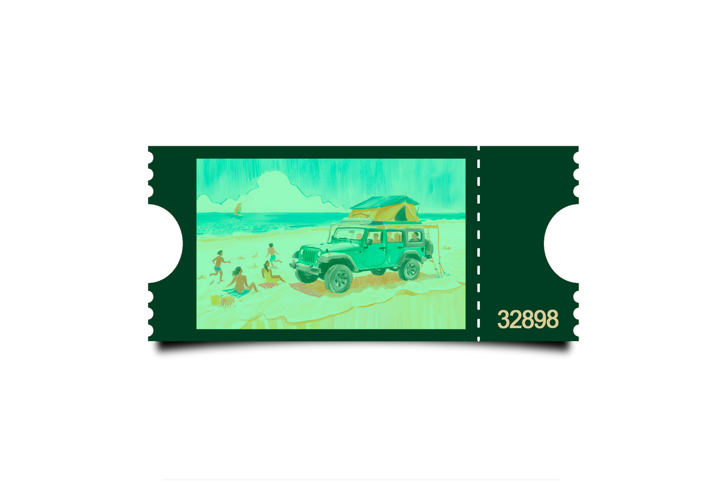 Boleto Ilustración N 32898