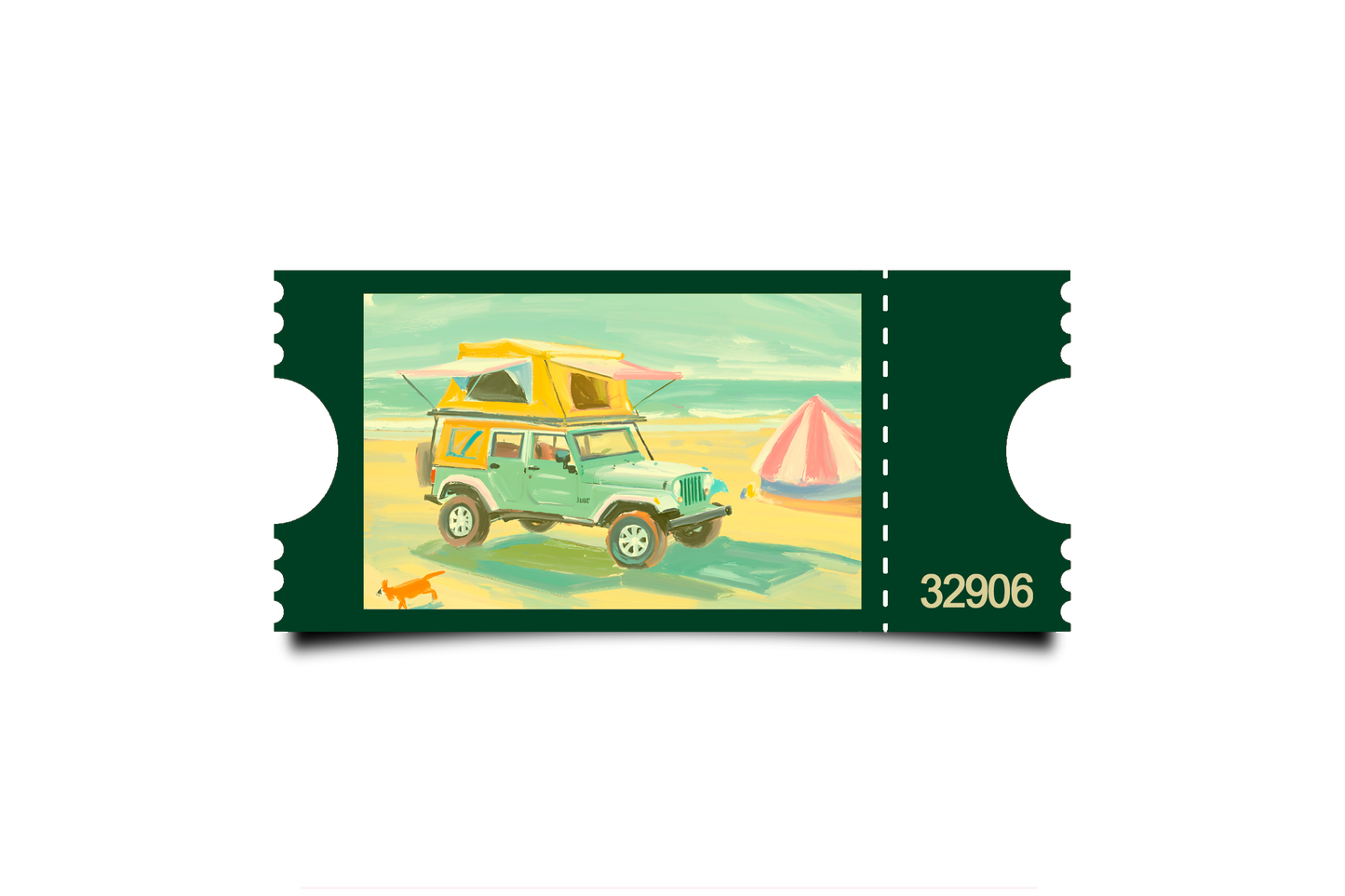 Boleto Ilustración N 32906