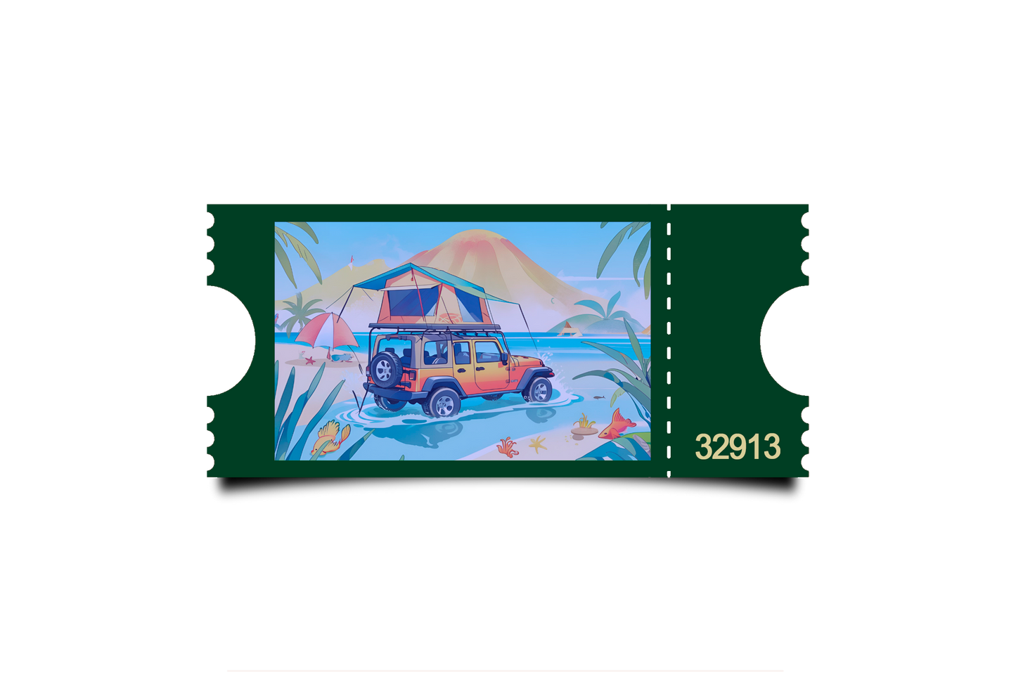 Boleto Ilustración N 32913
